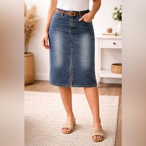 Buffalo Denim jean skirt Size 29 David Bitton
